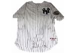 Mariano Rivera Autographed Authentic Yankees Home Jersey w/ 2009 Inaugural Season Patch (Signed On Front) (Steiner Sports COA)